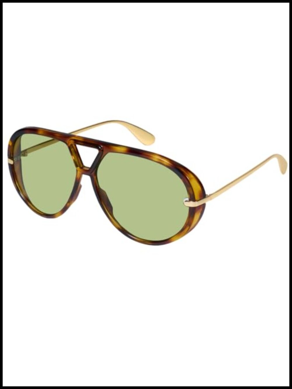 Oversized Aviator Sunglasses with UV400 Protection Retro Style
